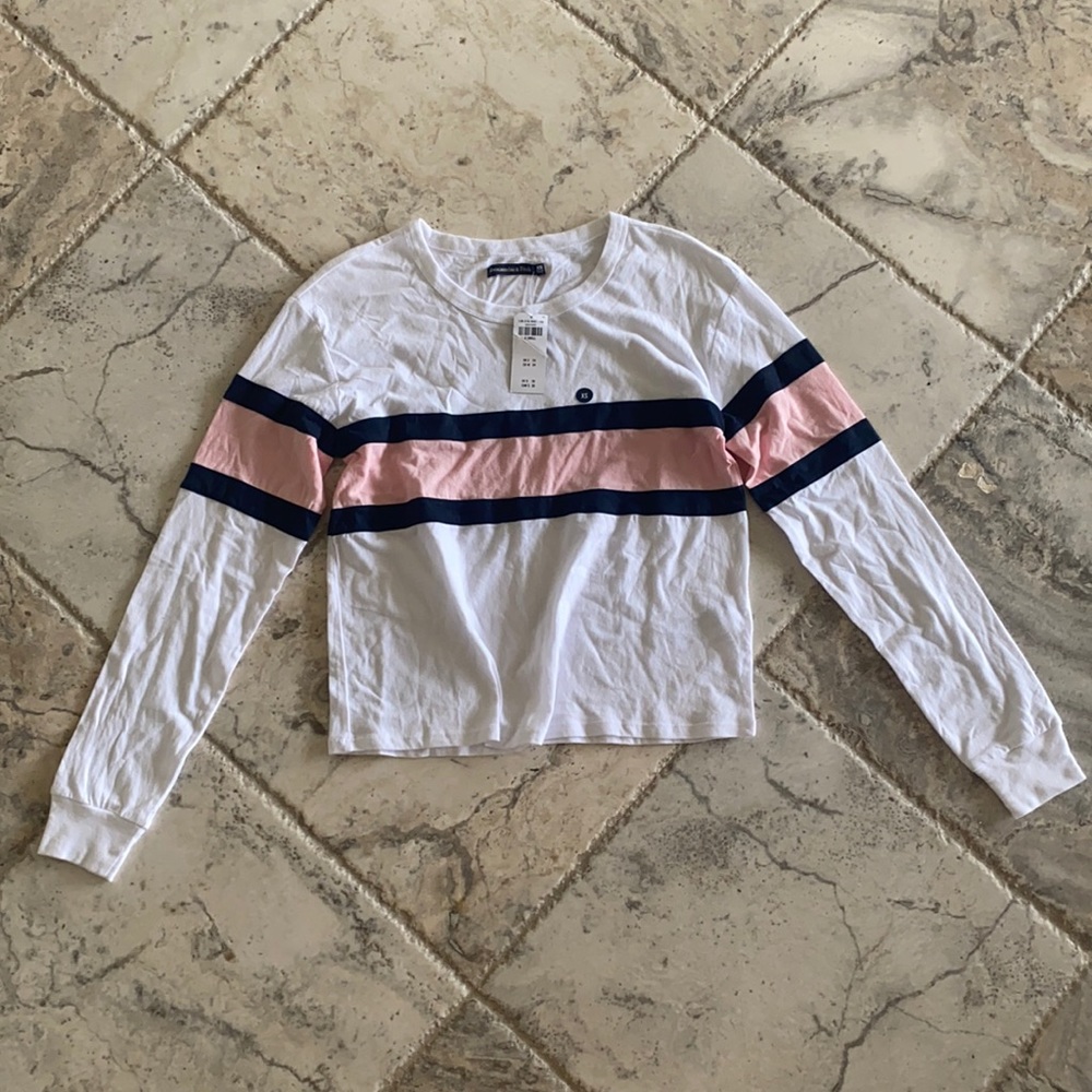 abercrombie white top